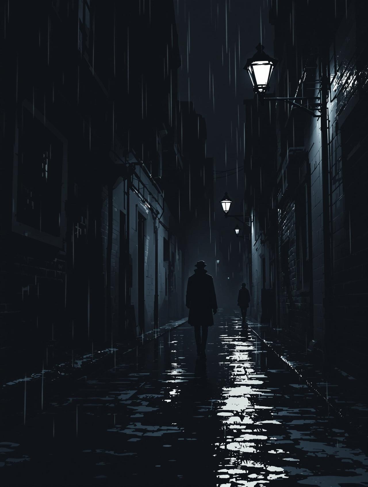 星芽短剧《暗夜追踪》海报 - 悬疑、逆袭题材短剧